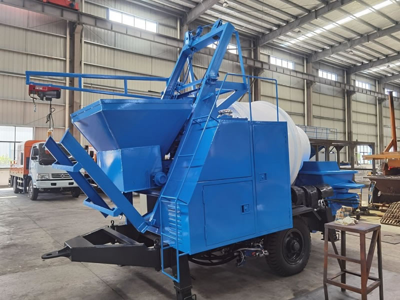 High-Performance Concrete Mixer Pump for Construction