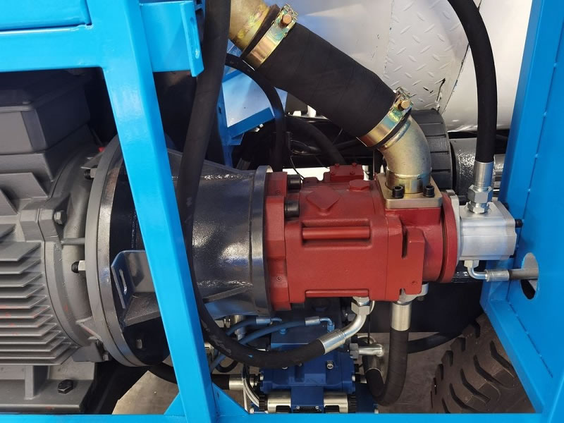 High-Performance Concrete Mixer Pump for Construction